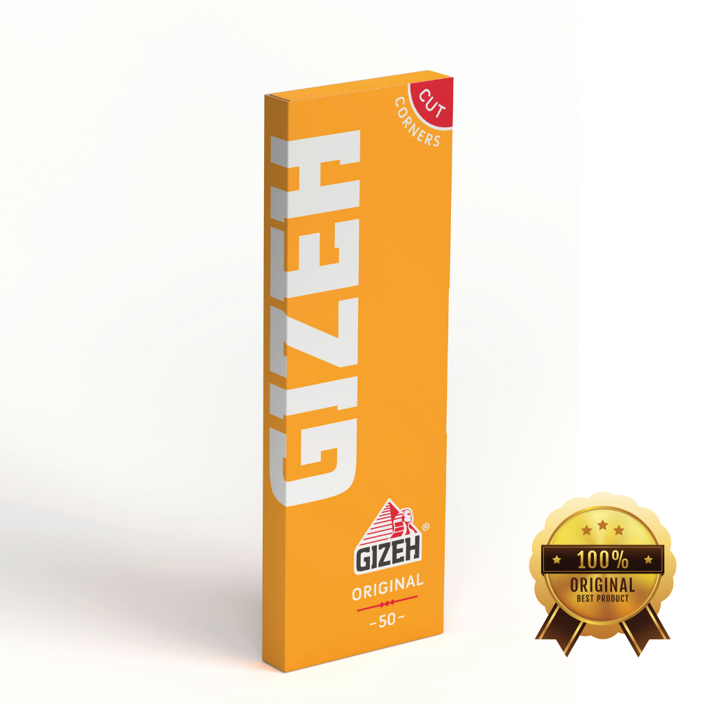 Packung Gizeh Original Blättchen Zigarettenpapier - 50 Blatt