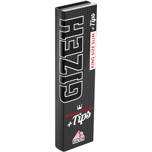 Gizeh Black King Size Slim Papers + Filter Tips - 26 booklets Buy online