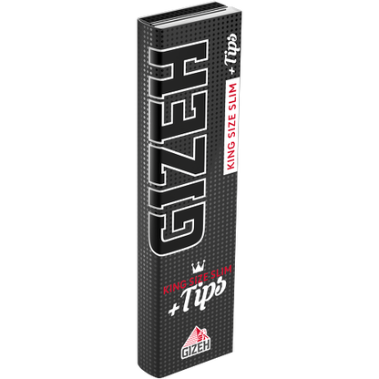Gizeh Black King Size Slim Papers + Filter Tips - 26 booklets Buy online