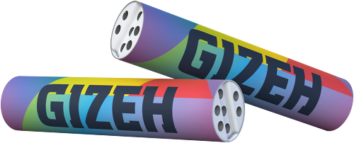 Gizeh Rainbow Active Filter 6mm – 10 bags of 50 – Affordable