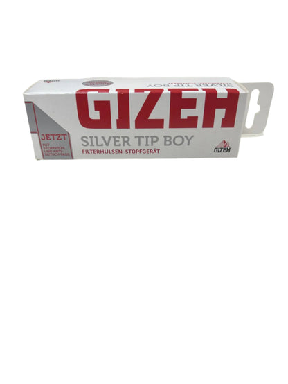 Gizeh Silver Tip Boy Stopfmaschine - Einfaches Zigaretten Stopfgerät - Jetzt kaufen!