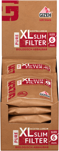 Gizeh Black Aktivkohlefilter 6mm 50 Stück