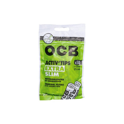 OCB ActiVTips Extra Slim 6 mm activated carbon filters (1000 pack) – Best prices in Germany
